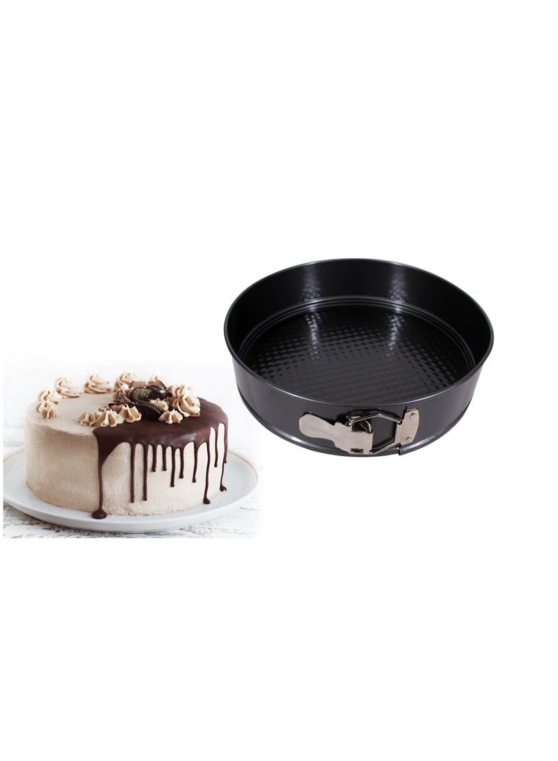 Non-Stick Round Cake Mould Black - Image 2