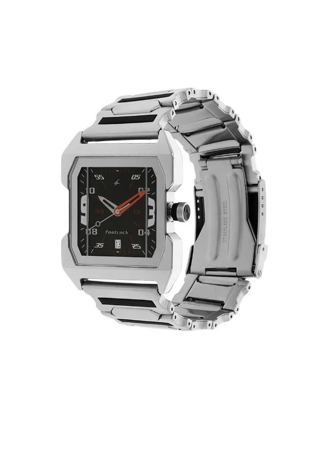 fastrack Men's Metal Analog Watch 1474SM02 - 36 mm