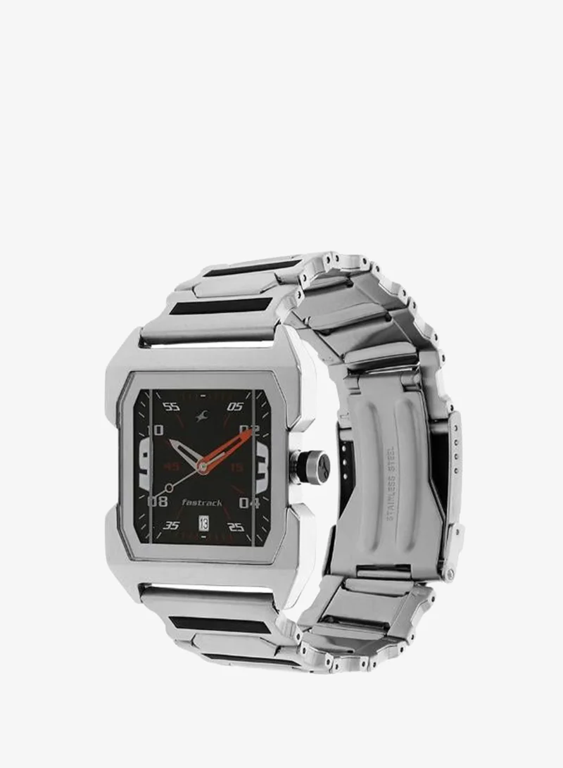 fastrack Men's Metal Analog Watch 1474SM02 - 36 mm