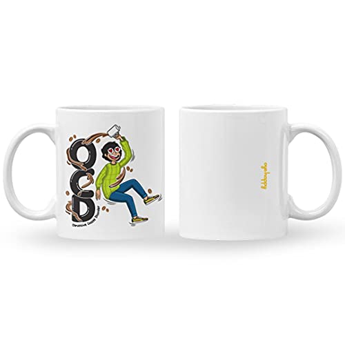 Oye Happy- Friendship Day Mugs - Friendship Day Gifts- Gifts for Friends (Obsessive Coffee Disorder Premium Mug) - Image 2