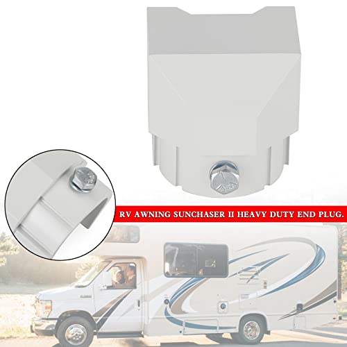 Frezon Alminum Replacement Part End Plug Solid Fit for Dometic RV Awning Sunchaser II Replacement - Image 3