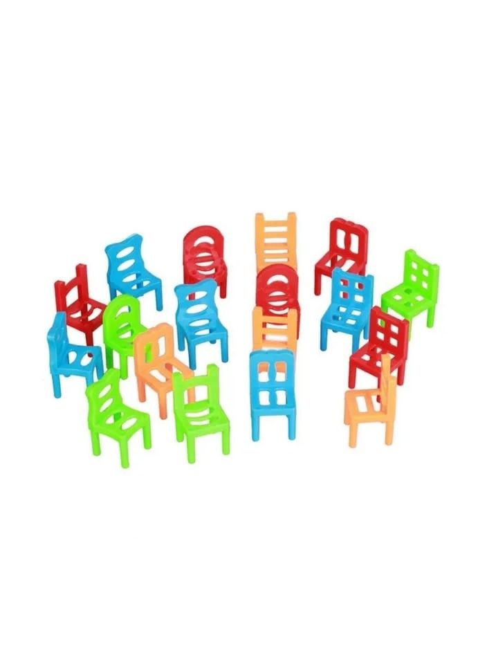 18-Pieces/Set Board Game Balance Chairs - Image 5