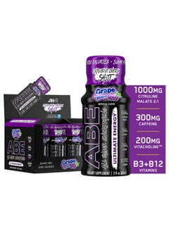 Health & Household All Black Everything Energy Shots | 12 Pack | 300Mg Caffeine | Grape Soda | Zero Sugar | Energy +Â Focus Supplement | Nootropic Blend For Gym Or Work  - Image 1