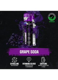 Health & Household All Black Everything Energy Shots | 12 Pack | 300Mg Caffeine | Grape Soda | Zero Sugar | Energy +Â Focus Supplement | Nootropic Blend For Gym Or Work  - Image 2