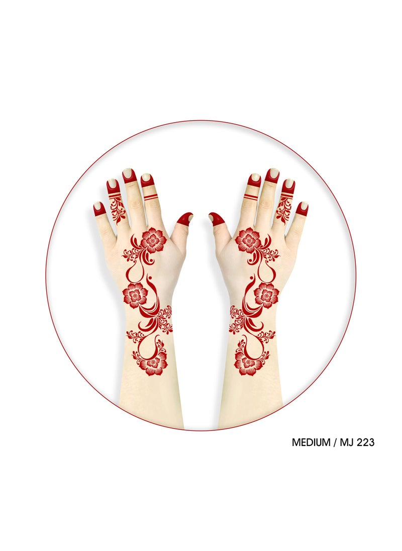 MAJARAT HENNA DESIGN STICKER FOR ADULTS /  MEDIUM- MJ 223 - pzsku/ZD7239EF4991E6ABDA862Z/45/_/1680639010/26d75281-ff04-4628-80e8-33f29d4605bf