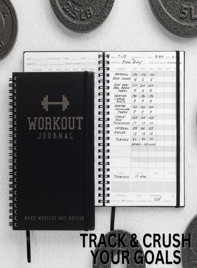 ZICOTO The Ultimate Fitness Journal for Tracking and Crushing Your Gym Goals - Detailed Workout Planner & Log Book For Men and Women - Great Gym Accessories With Calendar, Nutrition & Progress Tracker - Image 5