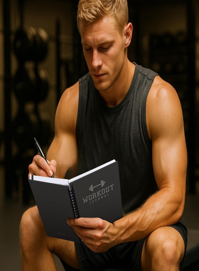 ZICOTO The Ultimate Fitness Journal for Tracking and Crushing Your Gym Goals - Detailed Workout Planner & Log Book For Men and Women - Great Gym Accessories With Calendar, Nutrition & Progress Tracker - Image 2