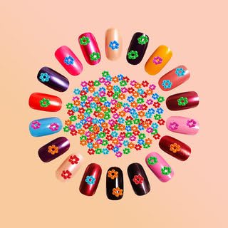 BOZLIN 10 Pallete 20 Tips in 1 board for Nail Art Design Pattern Practice and Natural Natural Pack of 10 - Image 5