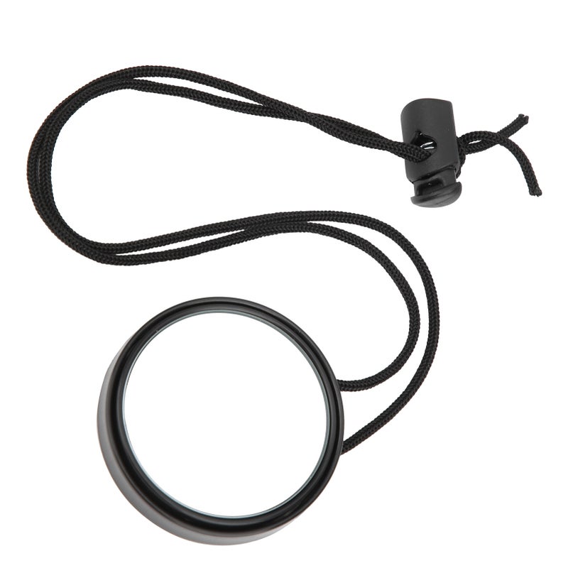 Diving Rearview Mirror 360 Degree Adjustable Rearview Mirror with Lanyard Diving AccessoryBlack - Image 3