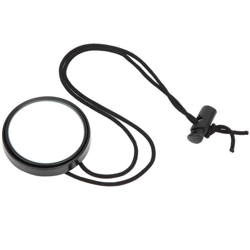 Diving Rearview Mirror 360 Degree Adjustable Rearview Mirror with Lanyard Diving AccessoryBlack - Image 4