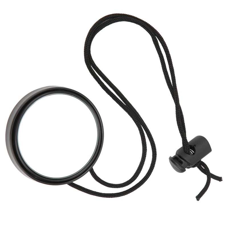 Diving Rearview Mirror 360 Degree Adjustable Rearview Mirror with Lanyard Diving AccessoryBlack - Image 5