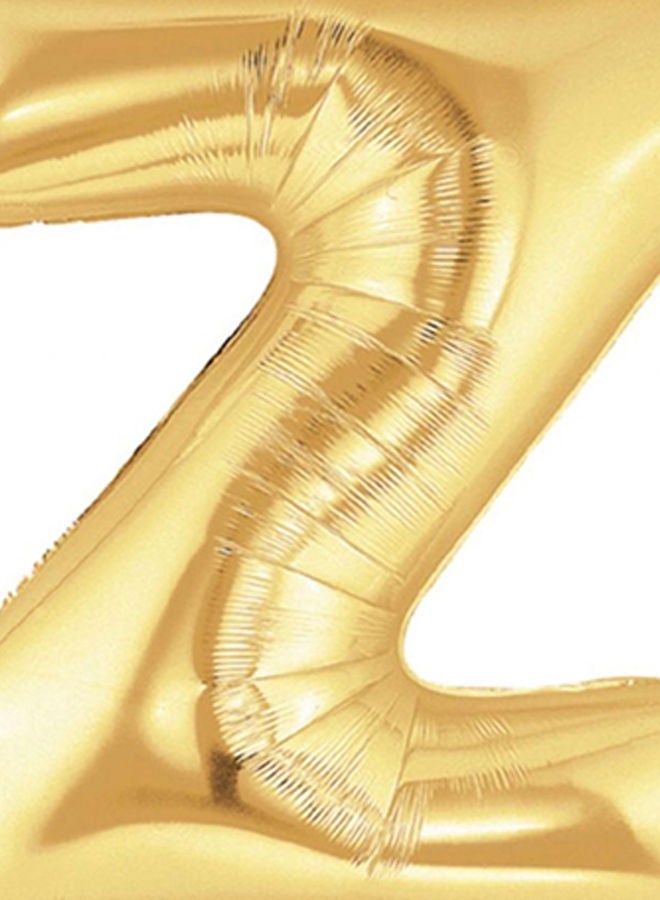 NIBEMINENT Letter Z Shaped Party Decorative Foil Balloon 16inch - Image 2