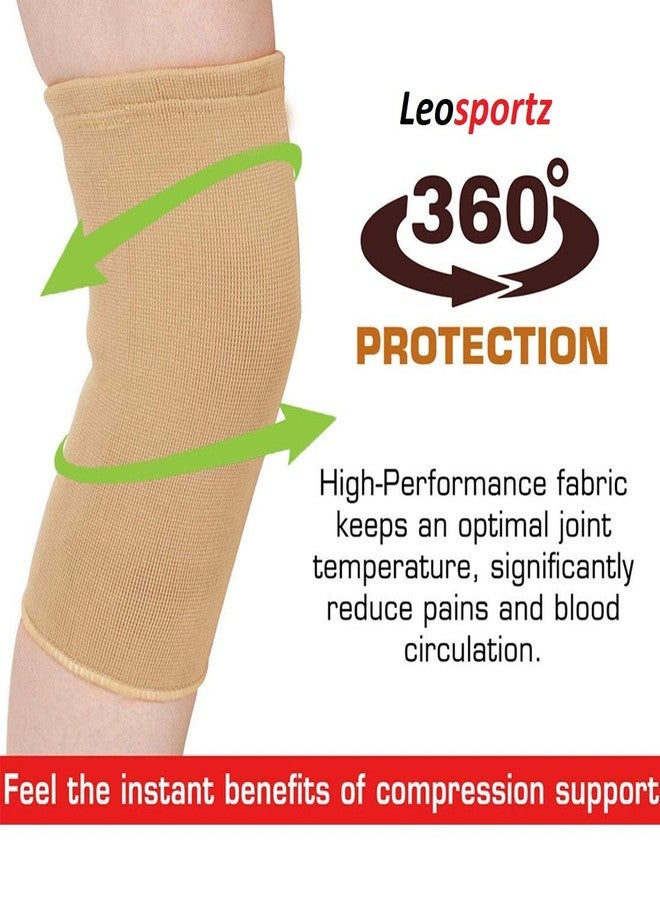 serveuttam "Knee Cap Support Sleeve For Pain Relief Knee Support (Brown,L)" - Image 4