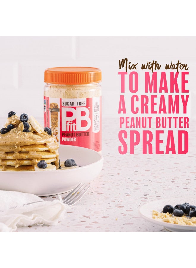 BetterBody Foods PBfit Sugar-Free, Made with Erythritol and Monk Fruit, All-Natural Peanut Butter Powder 368g (13 Ounces)  - Image 4