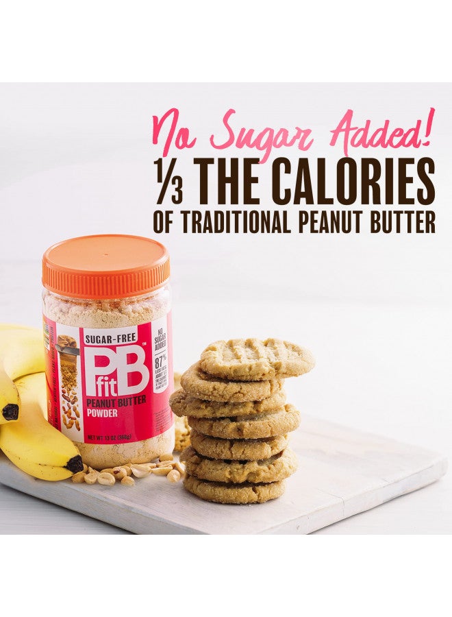 BetterBody Foods PBfit Sugar-Free, Made with Erythritol and Monk Fruit, All-Natural Peanut Butter Powder 368g (13 Ounces)  - Image 3