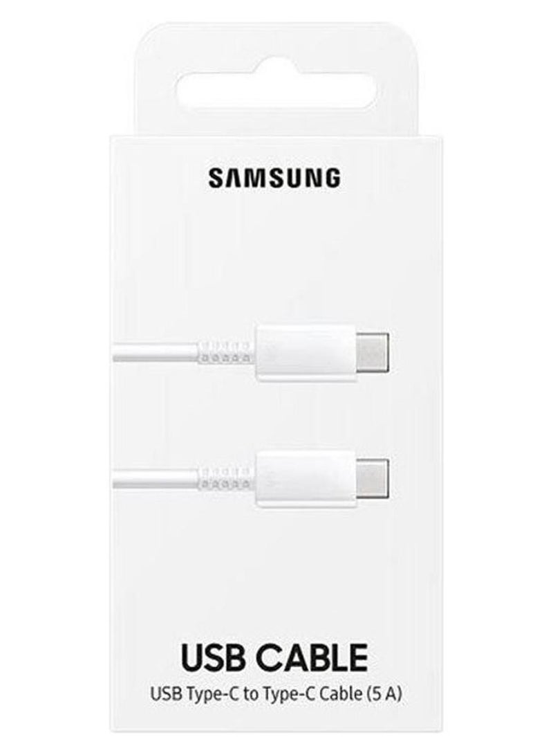 سامسونج كابل شحن من النوع C إلى النوع C، بطول 1 متر - Image 1