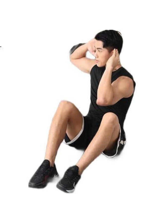 PEAK Thickened And Lengthened 2M Yoga Mat For Men And Women Fitness Training Exercise Shock Absorption Soundproof Anti-Slip Mat In Black - Image 2