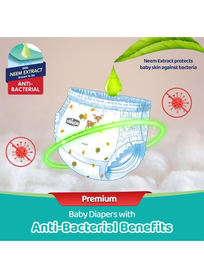 Chicco Comfy-Pro Pant Style Baby Diapers | Anti-bacterial benefits | Ultra Soft & 12hrs protection | Wetness indicator & Disposing Tapes - Large, 26 Count, 9-14 Kg - Image 3