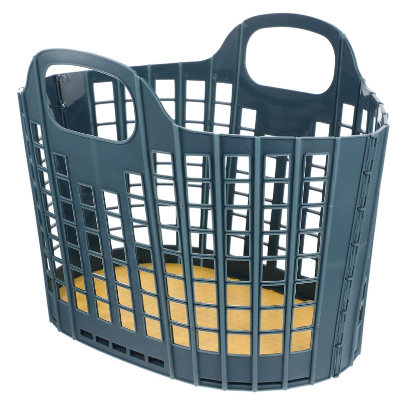Foldable Handheld Storage Basket For Fruits Vegetables Home Organizer Lightweight Chic Design - Image 2