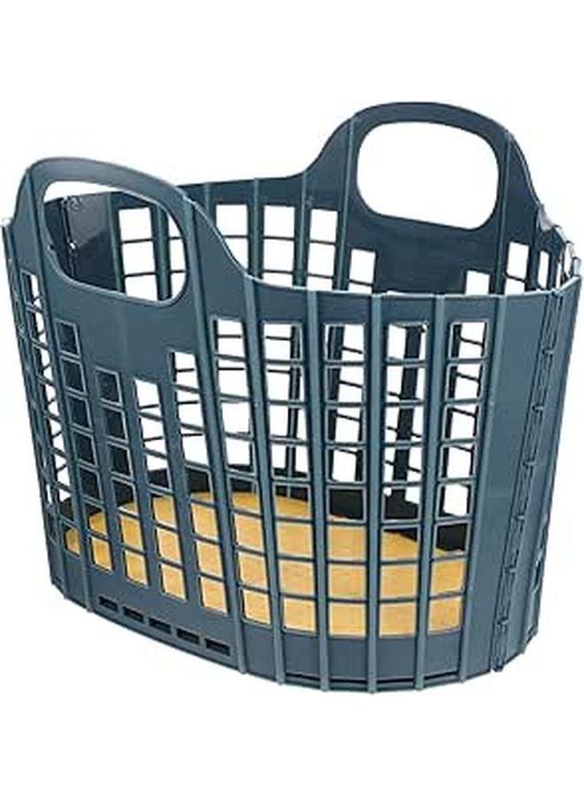 Foldable Handheld Storage Basket For Fruits Vegetables Home Organizer Lightweight Chic Design - Image 1