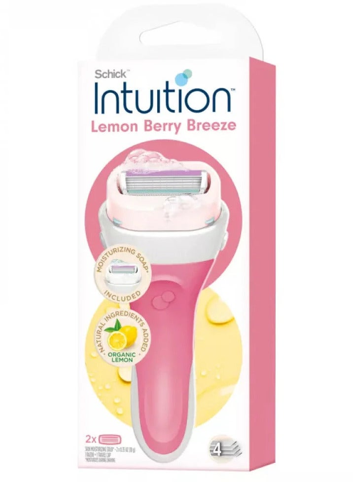 Schick Intuition Renewing Shaver with Lemon - Image 1