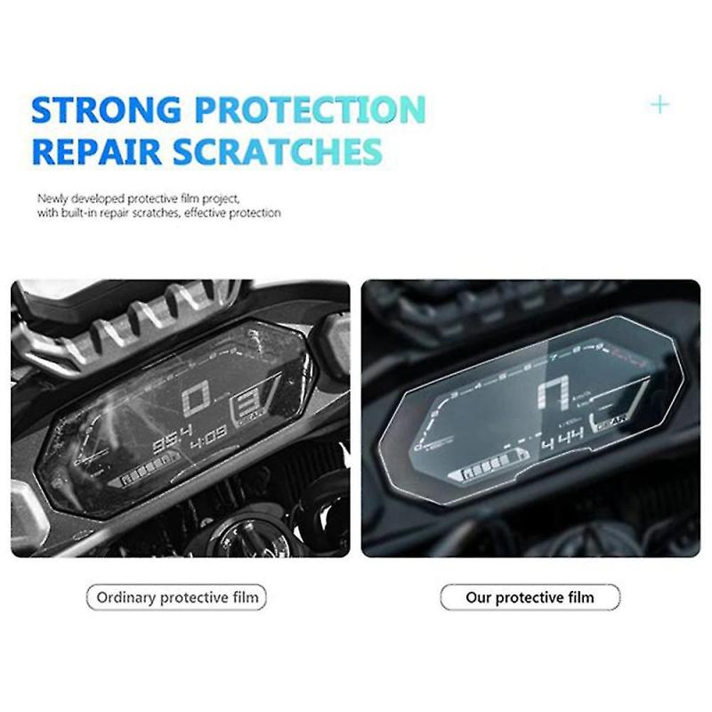 Screen Protection: 2 Durable TPU Sheets - Bubble-Free Installation UV Shield for Yamaha Tracer 700 Tracer 7 Devices - Image 2