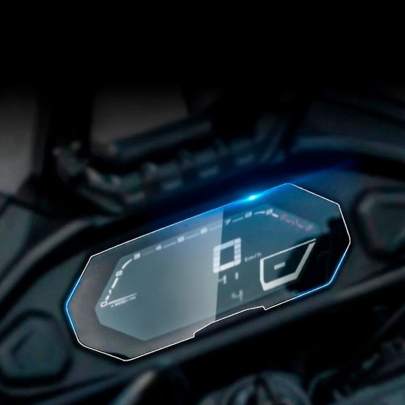 Screen Protection: 2 Durable TPU Sheets - Bubble-Free Installation UV Shield for Yamaha Tracer 700 Tracer 7 Devices - Image 5