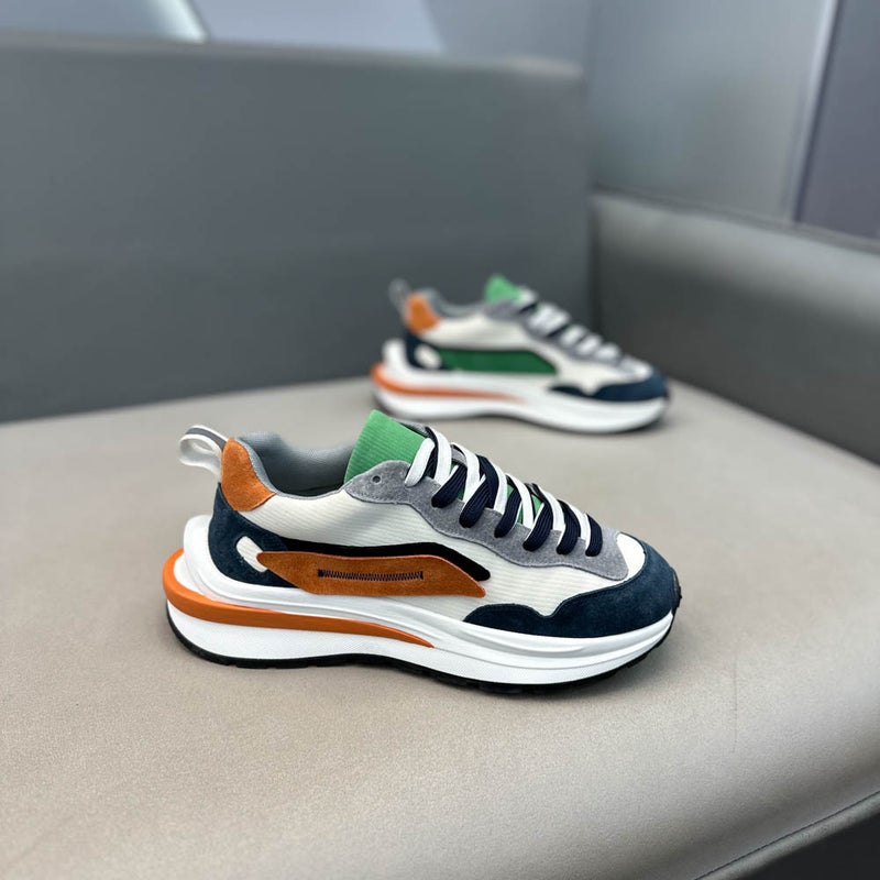 2024 Autumn New Trendy Popular Waffle Retro Low-Top Dad Shoes Casual Shoes Color-Blocking Agan Shoes Casual Shoes - Image 5