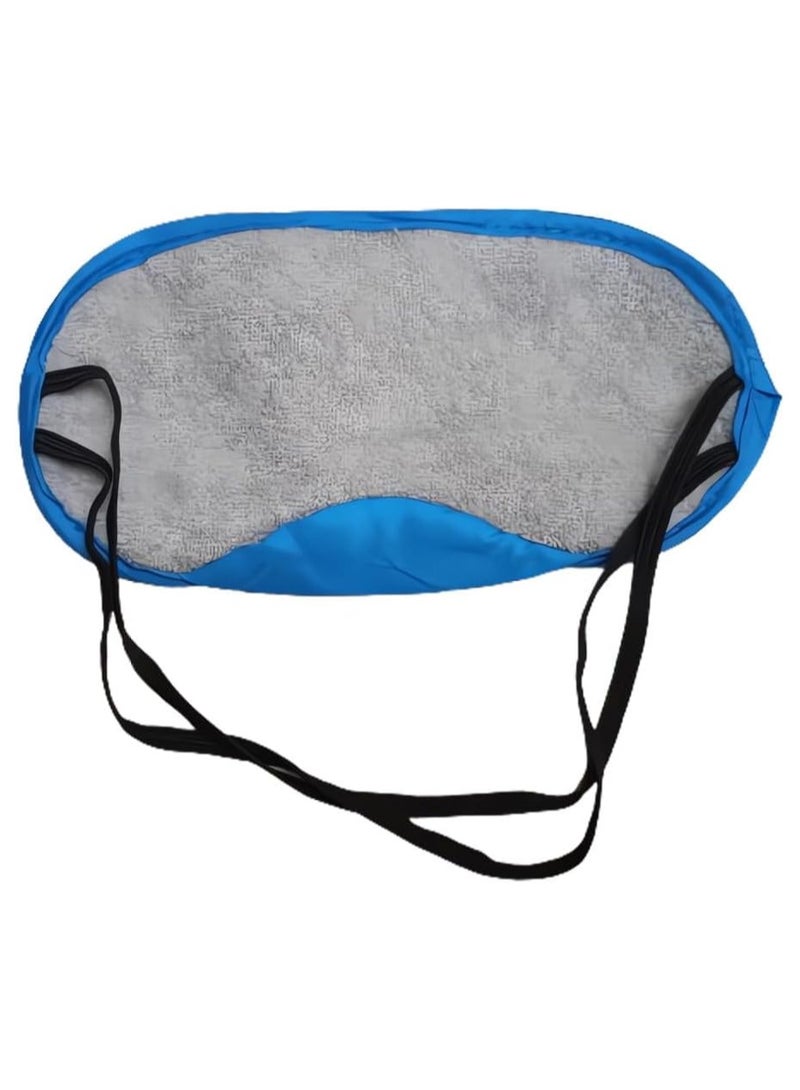 Sleep Mask, Blackout Eye Cover Eye Mask Eyeshade, Comfortable & Soft Blinder, Adjustable Strap for Sleeping, Travel, Shift Work, Naps, Night Blindfold - Image 3