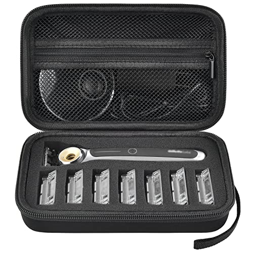 PAIYULE Travel Case Compatible with Gillette Heated Razor for Men Starter Shave Kit Storage Holder for Blade Refills Clipper Guards Charging Dock and AccessoriesBlackBox Only - Image 1