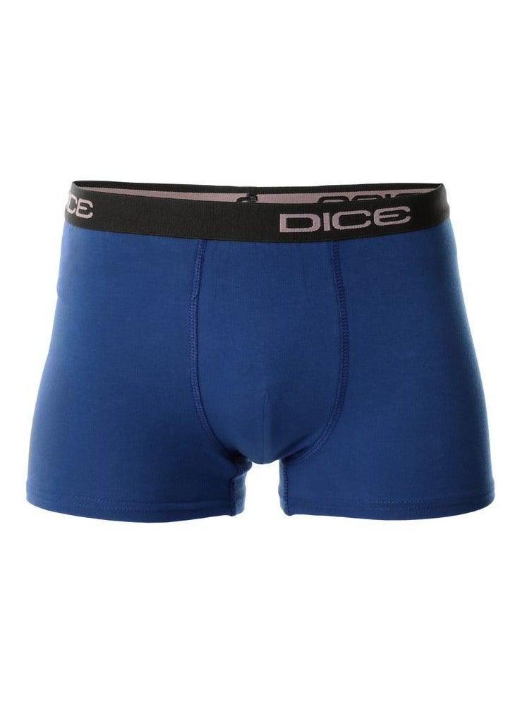 DICE Pack of 6 Comfort Cotton Plain Boxer for Men - Image 3