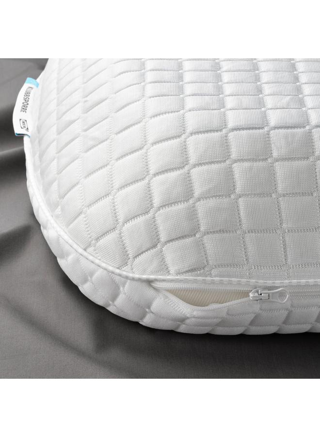 erorex Ergonomic pillow, side/back sleeper, 41x70 cm - Image 4
