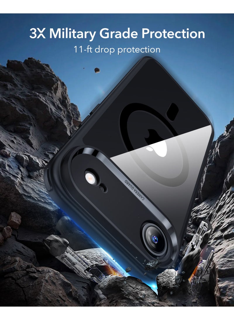 ESR for iPhone Air Case, Camera Control, Compatible with MagSafe, Shockproof Military-Grade Protection, Magnetic Phone Case for iPhone 17 Air Case black - Image 4