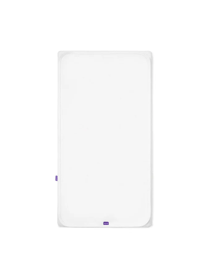 سنوز Pod 4 Waterproof Mattress Protector Super Soft Absorbent Outer Layer 100% Cotton, Barrier Against Dust Mites, Infant And Baby Toddler, Dimension - 75.5 X 40Cm