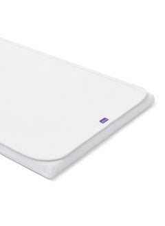 Snuz Pod 4 Waterproof Mattress Protector Super Soft Absorbent Outer Layer 100% Cotton, Barrier Against Dust Mites, Infant And Baby Toddler, Dimension - 75.5 X 40Cm  - Image 3
