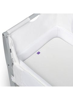 Snuz Pod 4 Waterproof Mattress Protector Super Soft Absorbent Outer Layer 100% Cotton, Barrier Against Dust Mites, Infant And Baby Toddler, Dimension - 75.5 X 40Cm  - Image 2