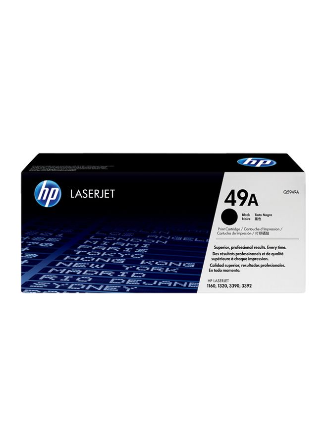 HP 49A LaserJet Ink Toner Cartridge Black - Image 2