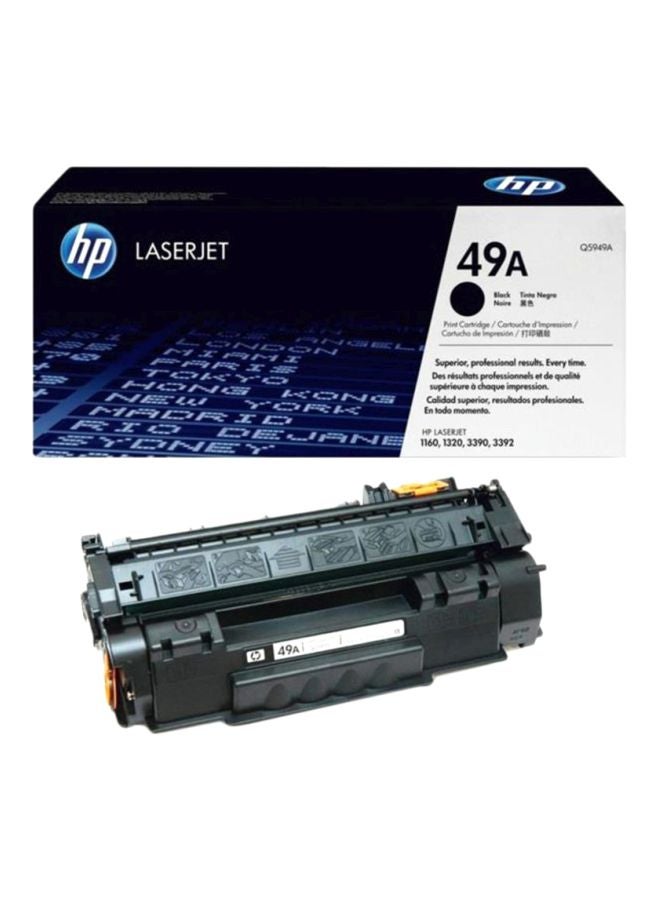 HP 49A LaserJet Ink Toner Cartridge Black - Image 1