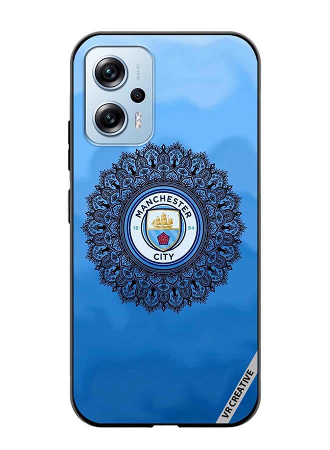 VR CREATIVE Protective Case Cover For Xiaomi Poco X4 GT Man City Design Multicolour - Image 1