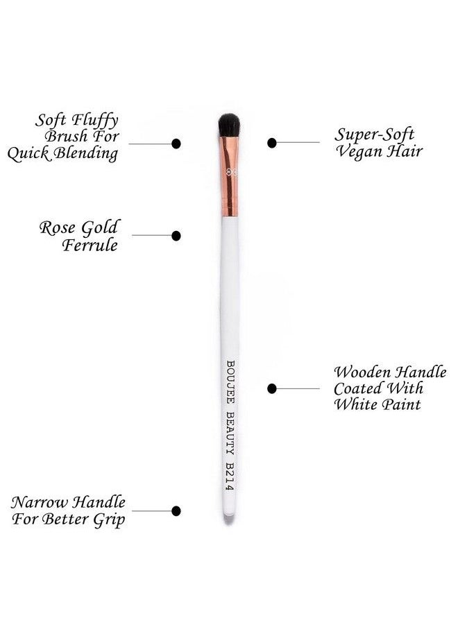 BOUJEE BEAUTY - Flat Base Small Blending Brush For Eyeshadow Blending - Image 1
