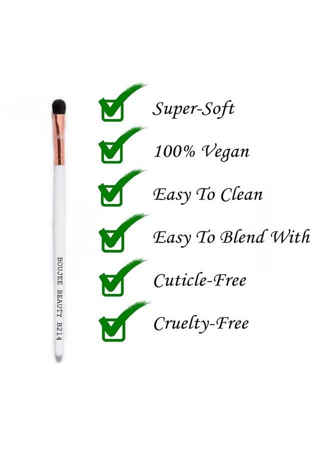 BOUJEE BEAUTY - Flat Base Small Blending Brush For Eyeshadow Blending - Image 1