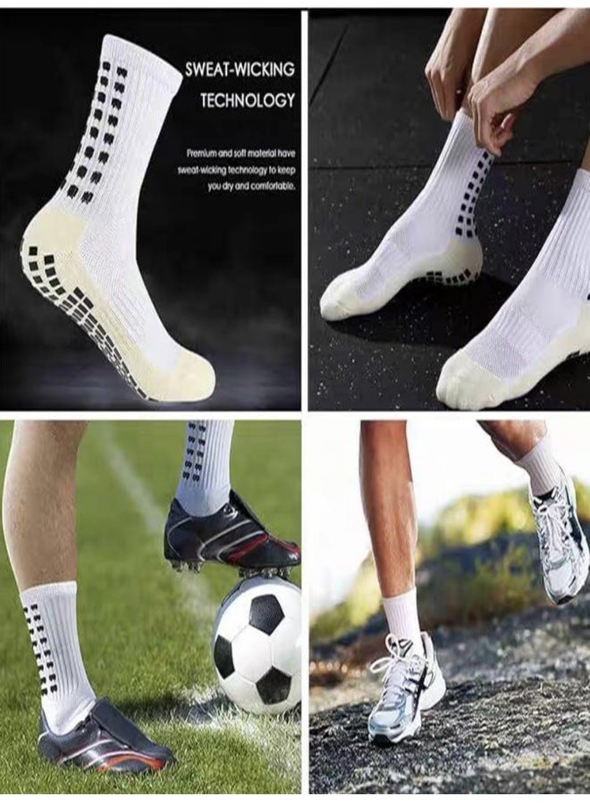 Pair Of Anti Slip Football Socks Adults - Image 4