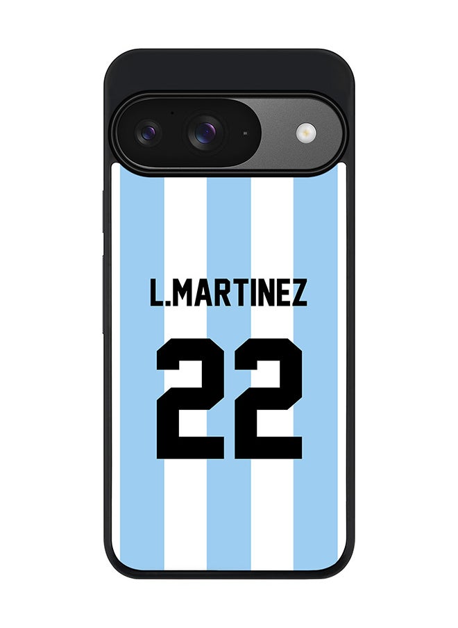 Stylizedd For Google Pixel 9 Case,Slim fit Camera Protection, Shockproof Thin Phone cover - Football Argentina, L.Martinez  - Image 1