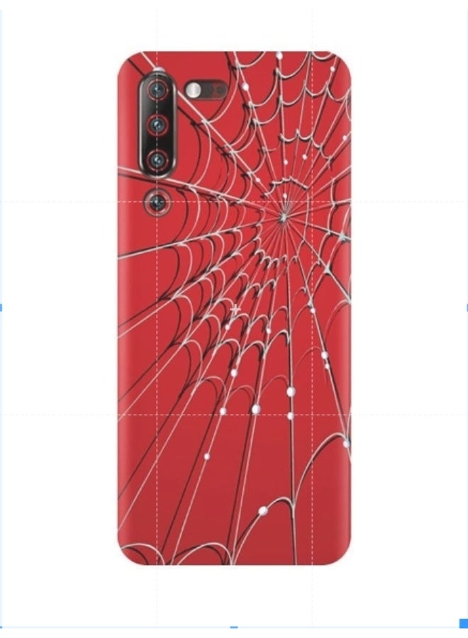 غطاء حماية واقٍ لهاتف لينوفو Z6 برو أحمر / أسود / أبيض