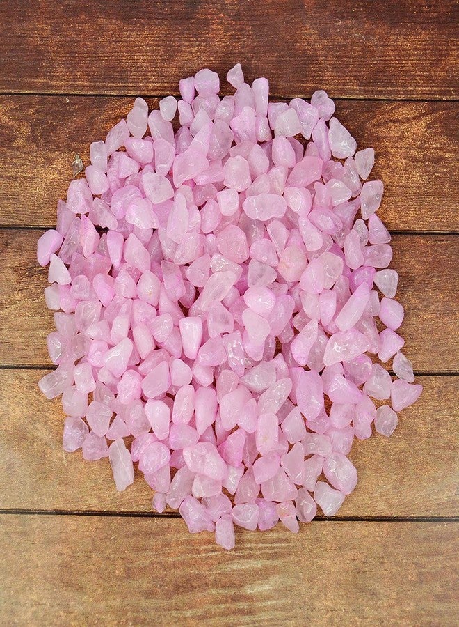Reiki Crystal Products Natural Crystal Stone Crystal Stone Chips, Standard, Pink - Image 3