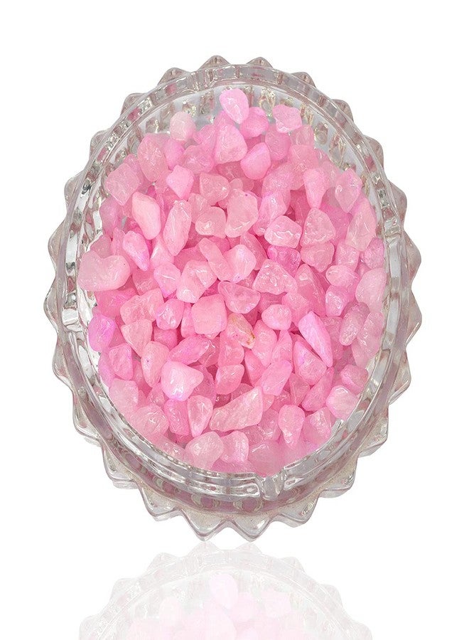 Reiki Crystal Products Natural Crystal Stone Crystal Stone Chips, Standard, Pink - Image 4