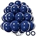 KAWKALSH Navy Blue Balloon 110pcs 12 Inch Thickened Latex Party Balloons Helium Bright Color for Birthday Baby Shower Wedding Party Supplies Arch Garland Decoration - Image 2
