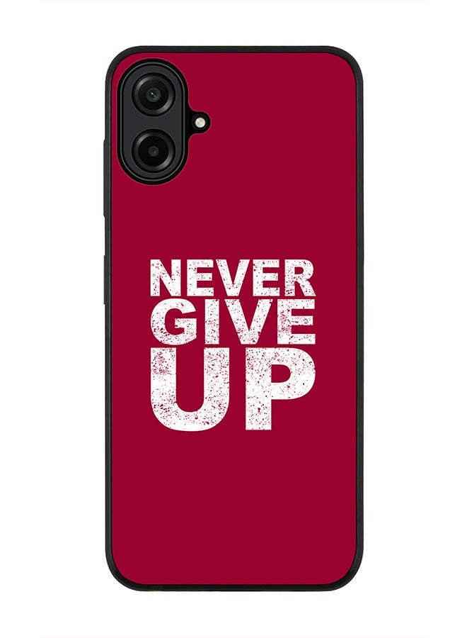 Stylizedd For Samsung Galaxy A07 4G Case,Slim fit Camera Protection, Shockproof Thin Phone cover  - Never ever give up