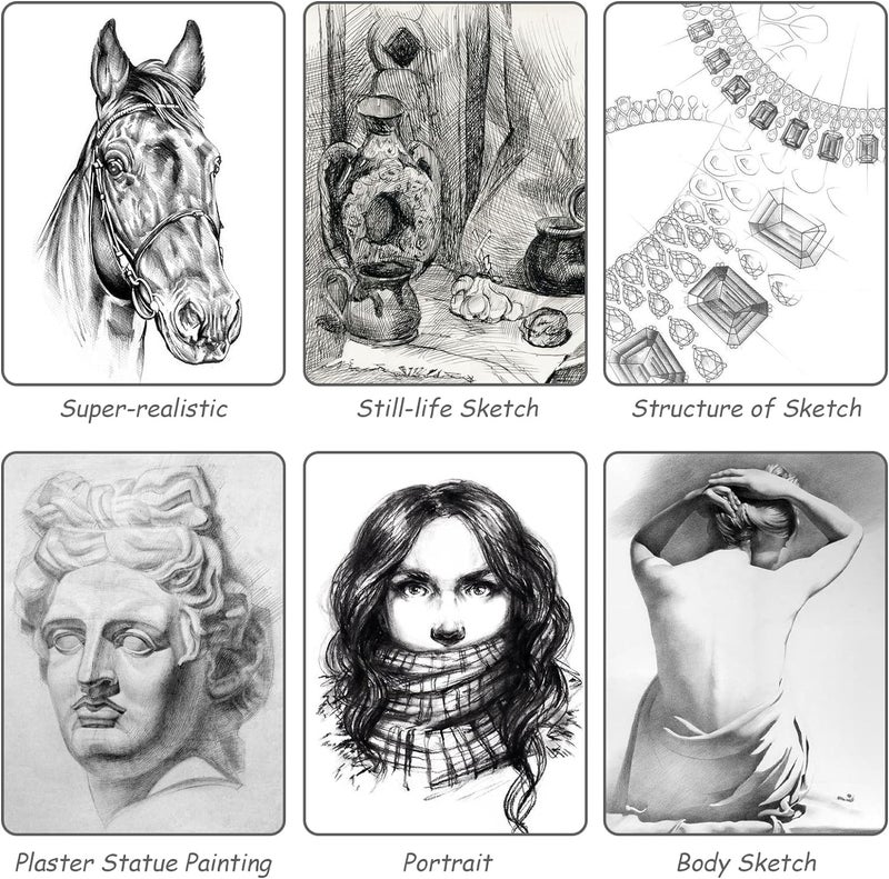 Corslet Sketch Pencils for Drawing, Drawing Pencils, Art Pencils, Graphite Pencils, Graphite Pencils for Art Drawing and Shading, Shading Pencils for Sketching - Image 5