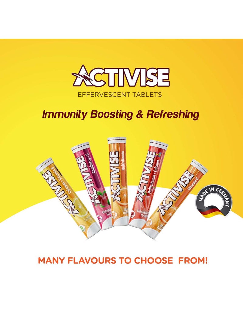 Activise Multivitamin Effervescent Tablets, Orange 20's - Image 4